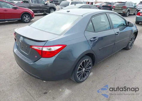 2015 Toyota Corolla S Premium z USA, uszkodzony, nr VIN 5YFBURHE6FP212000